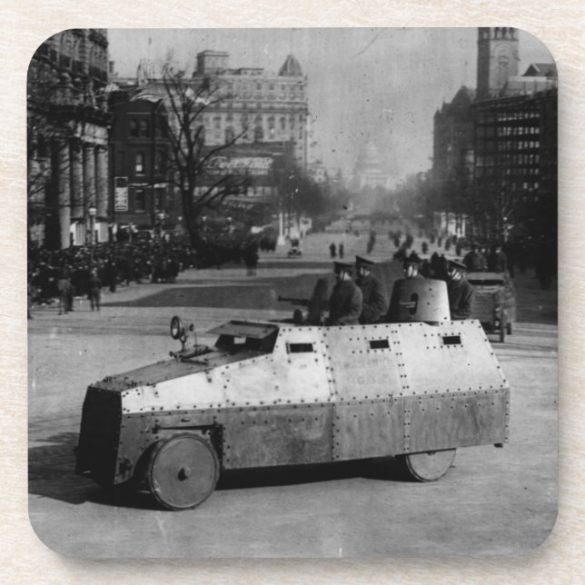 Posavasos 27 de marzo de 1917:  La escuadrilla del vehículo (Frente)