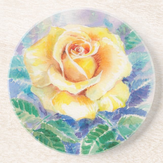 Posavasos 2 color de rosa (Frente)