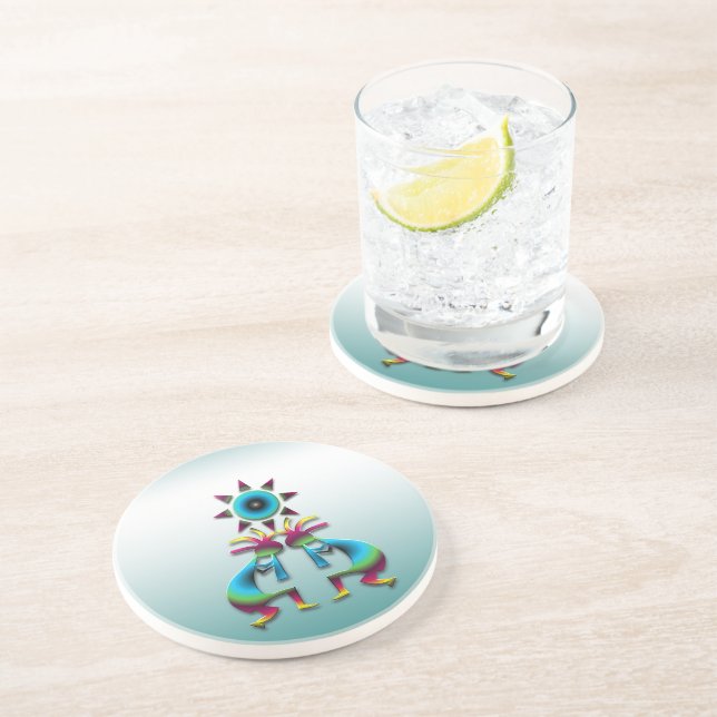 Posavasos 2 Kokopelli #41 (Lado)