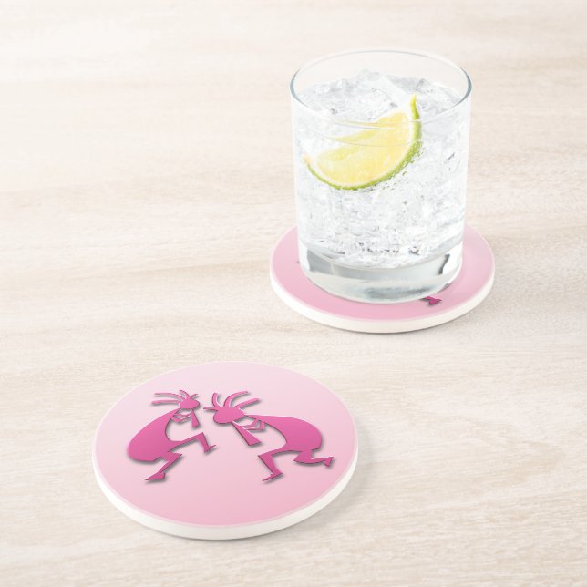 Posavasos 2 Kokopelli #84 (Lado)