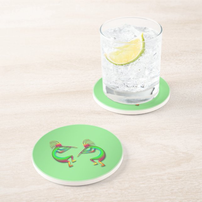 Posavasos 2 Kokopelli #88 (Lado)