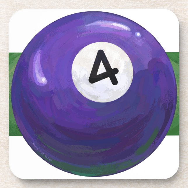 Posavasos 4 Ball (Frente)