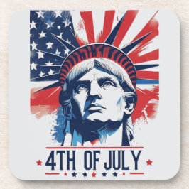 Posavasos 4 de julio, celebración del Orgullo Patriótico Ame