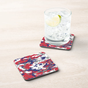 Posavasos 4 de julio, Día de la Independencia, Gris Camuflaj