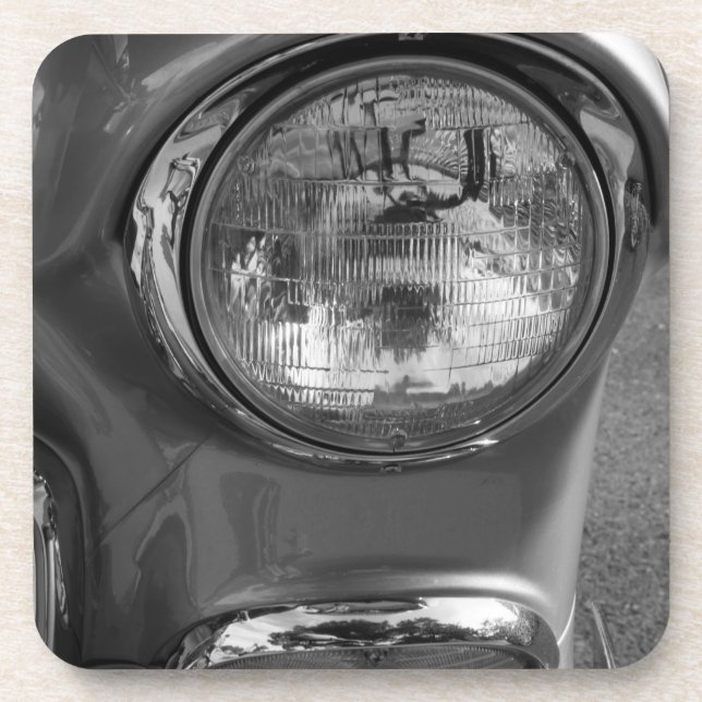 Posavasos 55 Chevy Luz Gris (Frente)