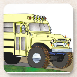 Posavasos 57 Chevrolet del autobús escolar del camino 4X4