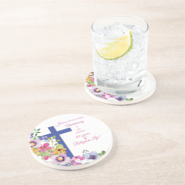 Posavasos 60° Aniversario, monja, Cruz de la Vida Religiosa