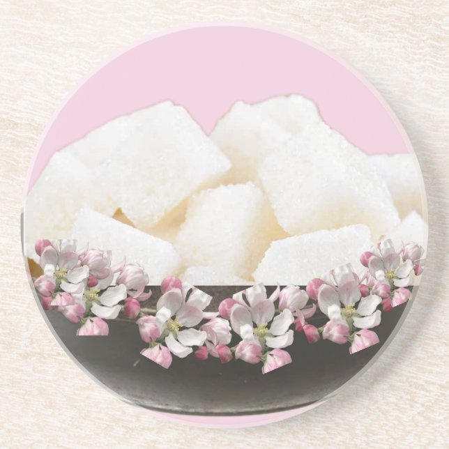 Posavasos 6.º aniversario Boda, hierro y azúcar (Frente)