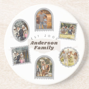 Posavasos 6 6 Fotografía Moderna Elegante Amor De Familia Co