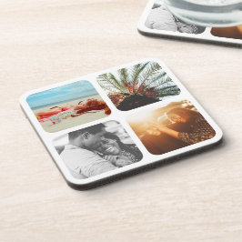 Posavasos 6x Conjunto de escayas 4 planilla de fotos Cuadríc