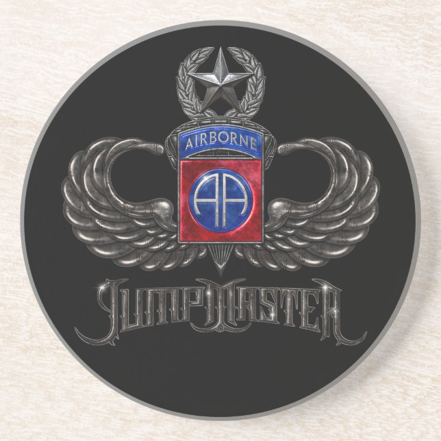 Posavasos 82.º Jumpmaster Aéreo (Frente)