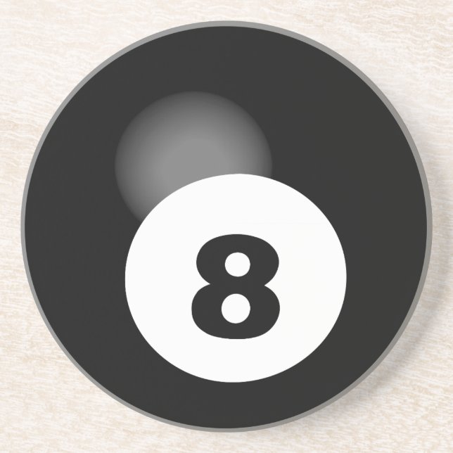 Posavasos 8 Ball (Frente)