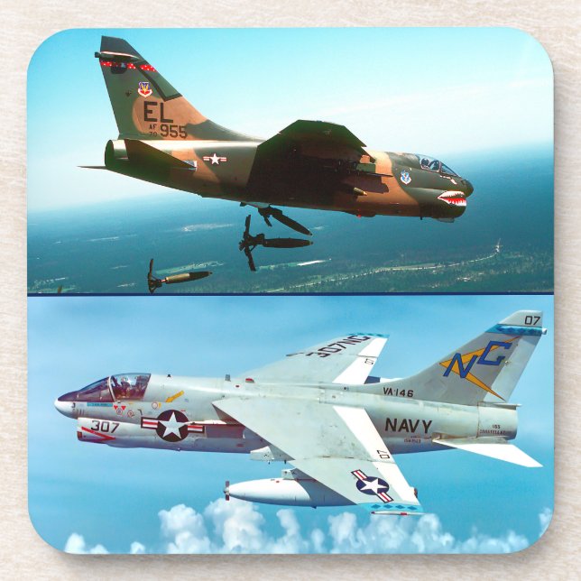 POSAVASOS A-7 CORSAIR II (Frente)