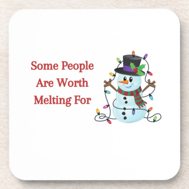 Posavasos A algunas personas les vale la pena fundirse en un (Frente)