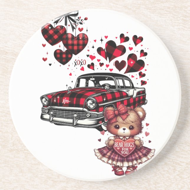 POSAVASOS A CLASSIC VALENTINE LOVE FOR YOU 2 (Frente)