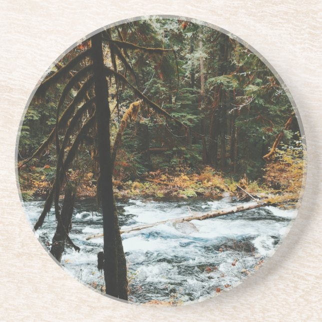 Posavasos A lo largo del río McKenzie (Frente)