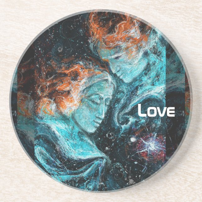 Posavasos A través del espacio (Frente)