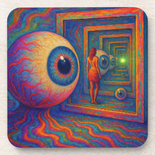 Posavasos "A través del prisma de la vista"