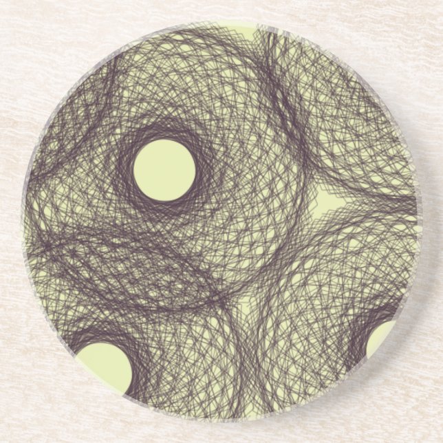 Posavasos abajo en oscuridad (Frente)