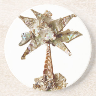 Posavasos Abalone Palm Coaster