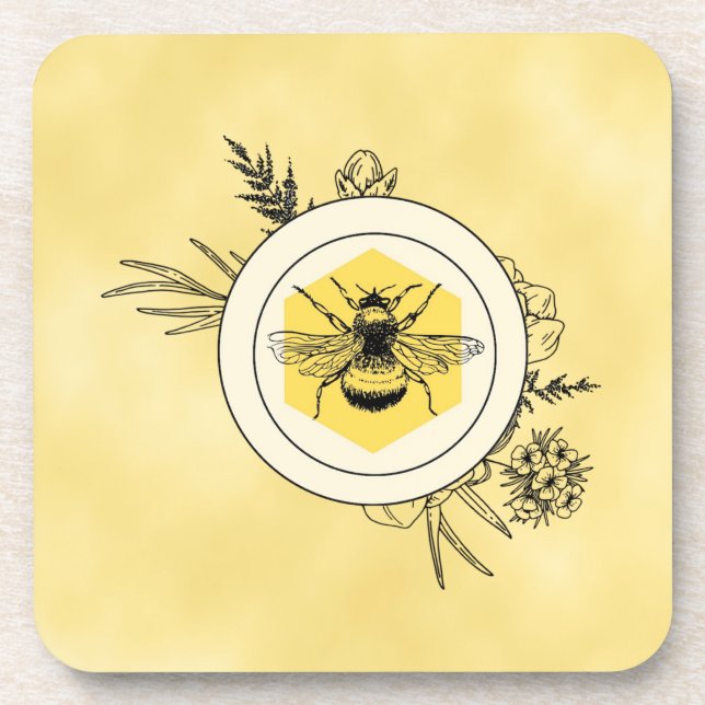 Posavasos Abeja (Frente)