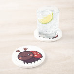 Posavasos Abeja Cute May - Encanto por el bosque de Kawaii<br><div class="desc">Este pequeño y encantador escarabajo de May está lleno de dulzura. Diseñado en un delicioso estilo Kawaii con ojos brillantes,  antenas hinchadas y una cálida atmósfera forestal,  es perfecto para añadir un toque de naturaleza dulce a sus creaciones.</div>