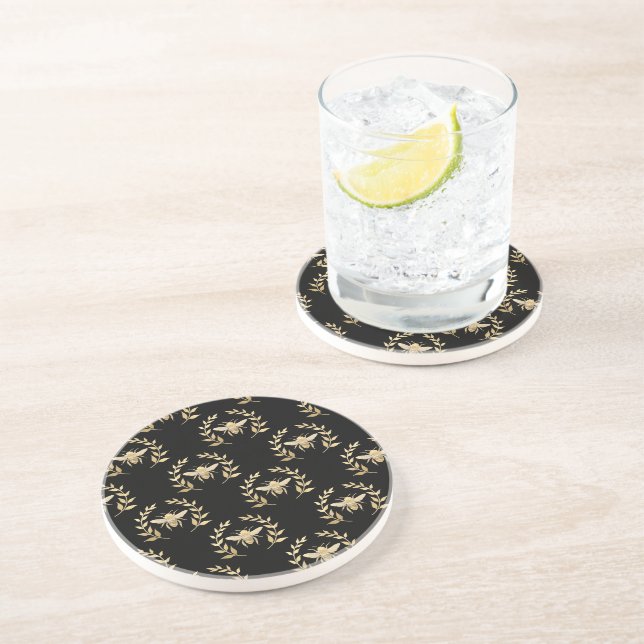 Posavasos Abeja Dorada (Lado)