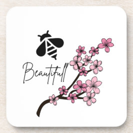 Posavasos abeja hermosa