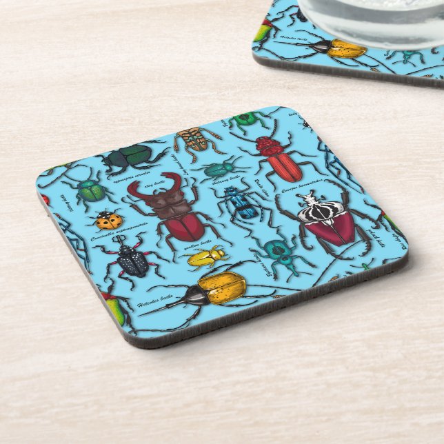 Posavasos Abejas azules (Lado Izquierdo)