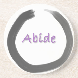 Posavasos Abide Zen Buddhist Enso Circle