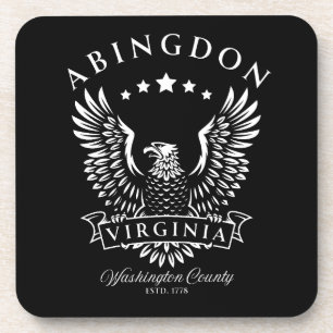 Posavasos Abingdon Washington County Virginia Águila Vintage