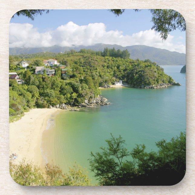 Posavasos Able Tasman NP, Nelson, Nueva Zelanda. Los muchos (Frente)