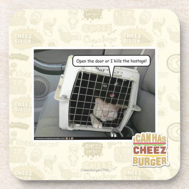 Posavasos Abra la puerta (Frente)