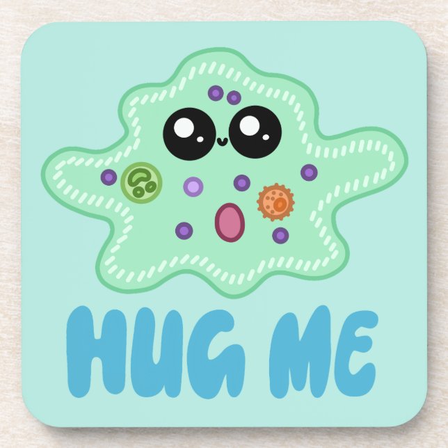 Posavasos Abrazo de ameba (Frente)