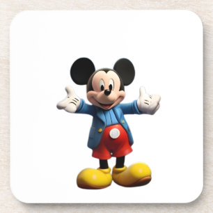 Posavasos Abrazo de amistad en Mickey: Inspiradores diseños