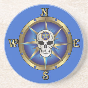 Posavasos Abrújula de cráneo