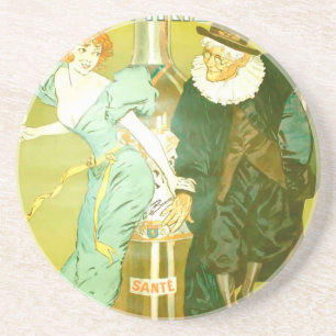 Posavasos Absinthe Parisienne Gélis-Didot Malteste Bella Ar