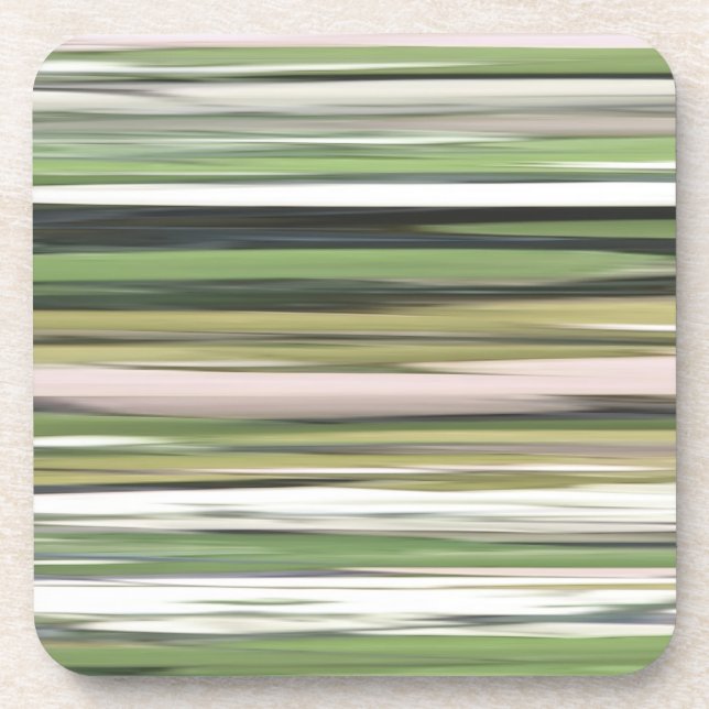 Posavasos Abstract #2: Olive green blur (Frente)