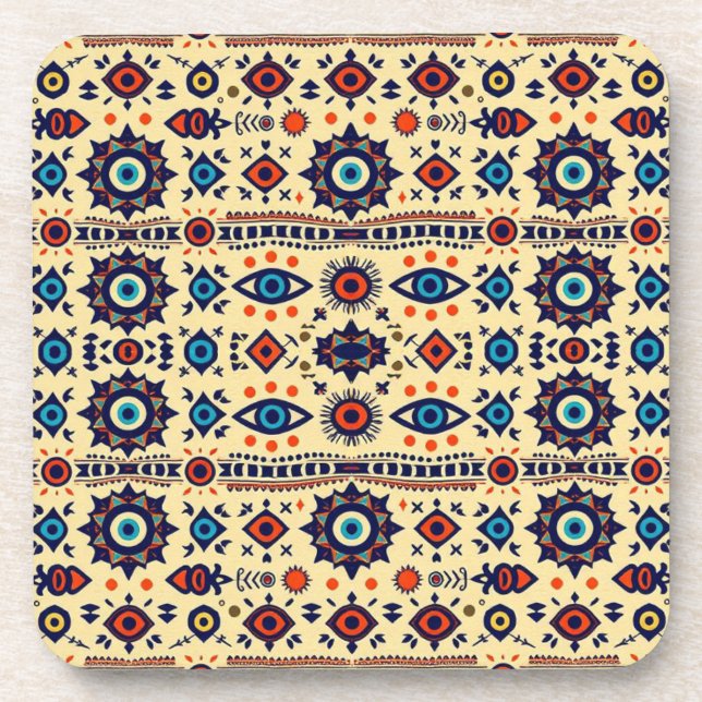 Posavasos Abstract All-Seeing Eye Magical Pattern  (Frente)