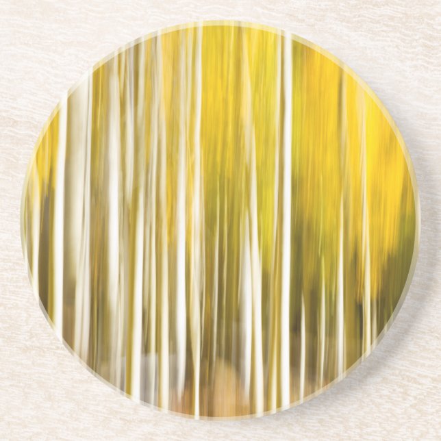 Posavasos Abstract Aspens (Frente)