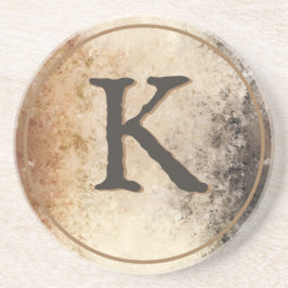 Posavasos Abstract Brown Tone