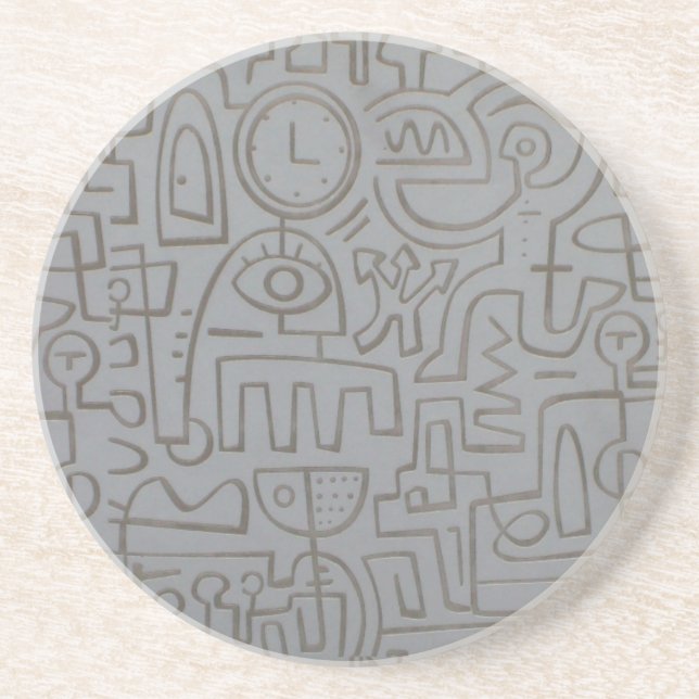 Posavasos Abstract Graffiti Coaster (Frente)