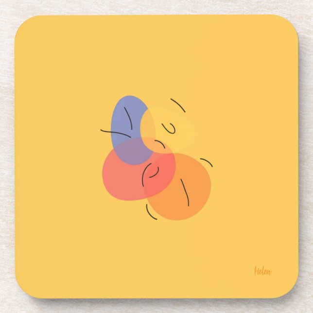 Posavasos Abstract Shape Coaster (Frente)