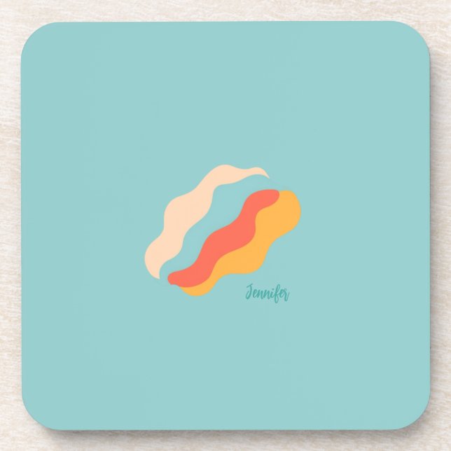 Posavasos Abstract Shape Coaster (Frente)