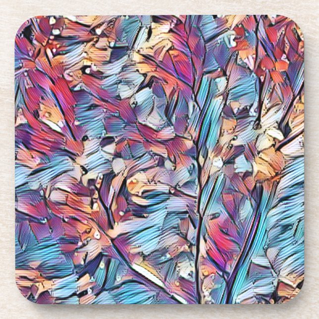 POSAVASOS ABSTRACTO DE ÁRBOL (Frente)