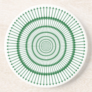 Posavasos Abstracto Vortex Coaster