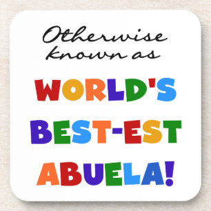 Posavasos abuela colorsabuela