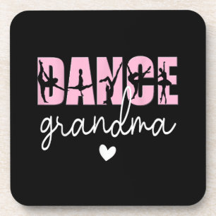 Posavasos Abuela de baile de una abuela bailarina, Madre fel