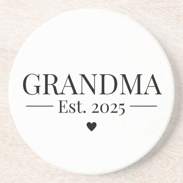 Posavasos Abuela Establecida 2025 (Frente)