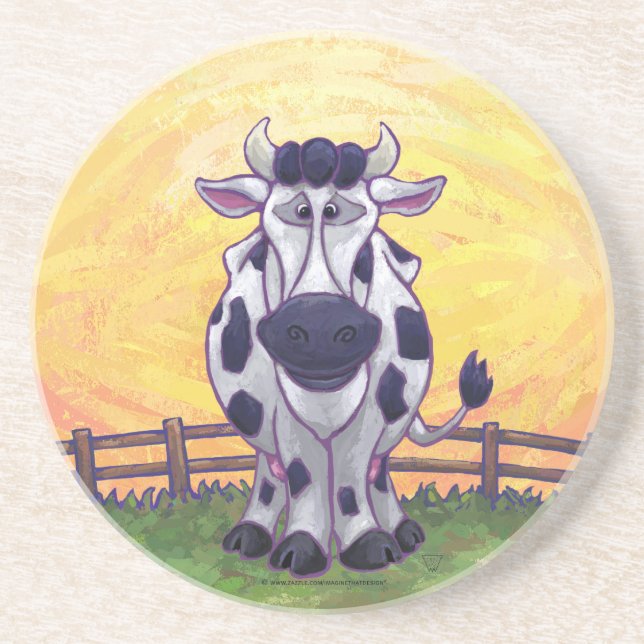 Posavasos Accesorios de cocina de vaca (Frente)